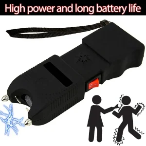 High-power Portable Female Self-defense Tool, Rechargeable, with LED Flashlight
