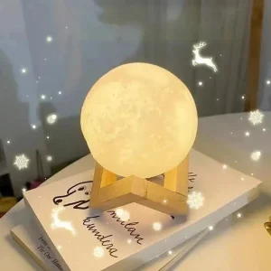 8 cm DIY Planet Lamp Moon (With Stand)