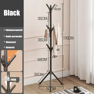 Simple Clothes and Hat Rack
