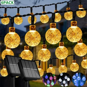 LED Solar String Lights Outdoor