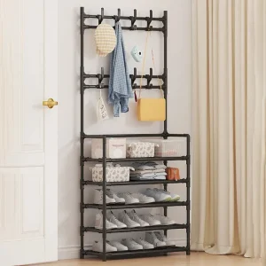 Five Layer Multifunctional Coat Rack 2-piece
