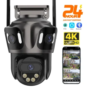 Three Screen WIFI Camera