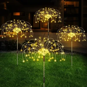 Solar  LED Stake Lights Outdoor
