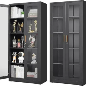 Display Cabinet with Glass Doors