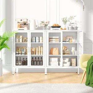 Display Cabinet with Glass Doors