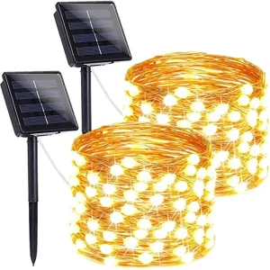 12m Solar Lights Outdoor 100 LED Waterproof